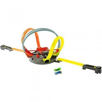 Hot Wheels Pista Megalooping Infernal, pista de coches de juguete
