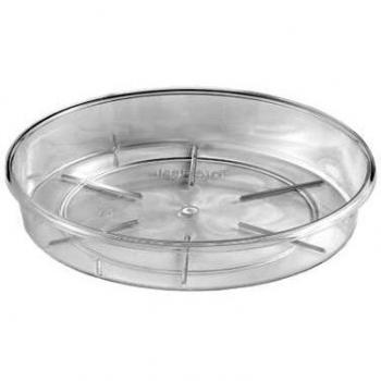 Plato Redondo Transparente