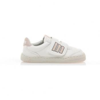 MTNG KIDS Zapatillas Deportivas Niñas Free 48940 Blancas con Cierre Adherente y Puntera Redonda