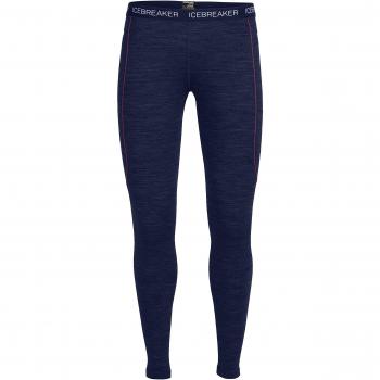 Icebreaker zona de mujer capa base Leggings XS), color admiral/Pop Pink/Admiral