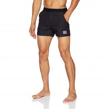 Speedo Vintage Contrast Pantalones Cortos de Baño, Hombre, Gris óxido/Negro, M