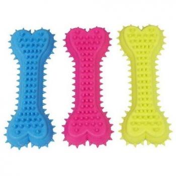 Hueso de Goma para Perros con Pinchitos y Masaje de Encías