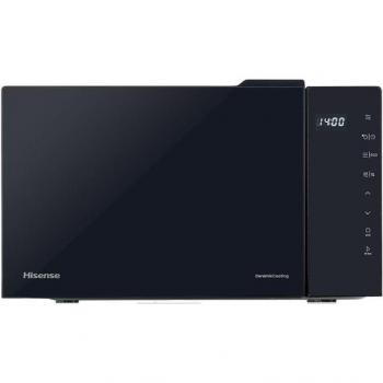 Microondas Hisense 23 Litros con Grill, 1000W, 10 Niveles de Potencia, Función de Descongelación y Temporizador de 60 Minutos, Negro