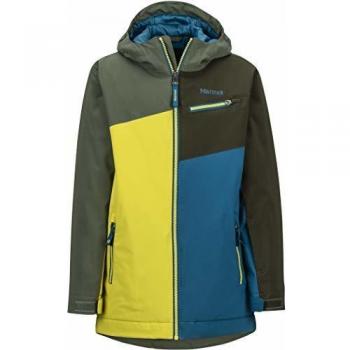Marmot Chaqueta Thunder para chico, Niños, Chaqueta, 74960-9408-3-S, Citronele/Crocodile., small