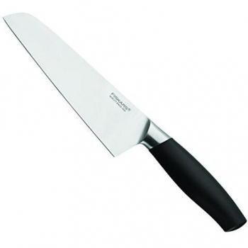 Fiskars Cuchillo asiático, Longitud total: 29 cm, Acero de calidad/Plástico, Functional Form+, 1015999