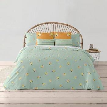 Funda Nórdica 100% Algodón Modelo Pretoria Multicolor 240 x 220 cm para Cama de 150/160 con Botones, 175 Hilos, Calidad Superior