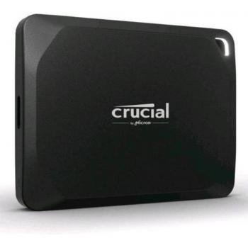 Crucial X10 Pro 2 TB Portable External SSD, USB 3.2 Type-C, Black