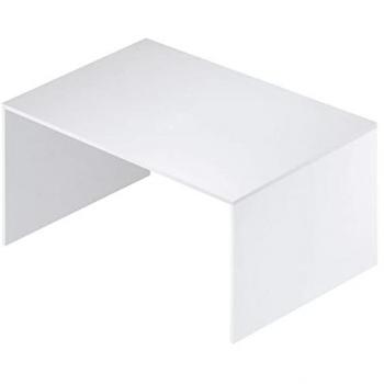 Escritorio Pequeño de Madera Blanco Ceniza 120x73x73 cm con Diseño Moderno y Kit de Montaje