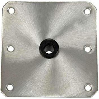 Springfield Marine 1620001 Kingpin-Placa Base, Plata