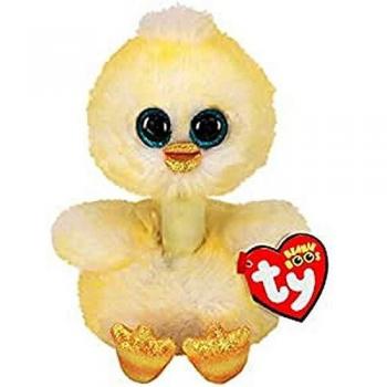 Beanie Boos - Benedict el Pollito con cuello largo - Peluche 15 cm