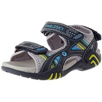 Pablosky 963741, Sandalias-Niño Niños, Gris, 34