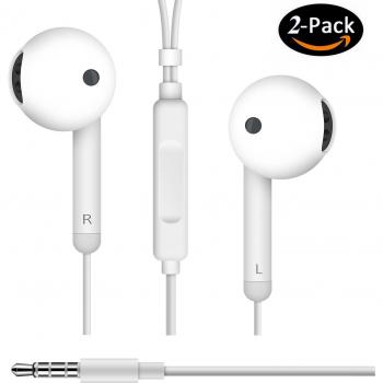 Auriculares Jiayou Auriculares con Micrófono Una para iPhone Red Mi Samsung Galaxy Levono Motorola Huawei Mate Honor etc