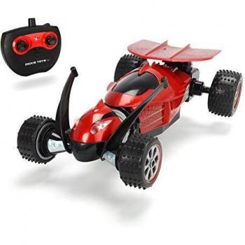 Dickie Toys Mantiz 201119139 - Coche teledirigido con función de Serpiente, Velocidad de hasta 8 km/h, 2,4 GHz, Color Rojo