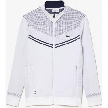Lacoste Stylish Sweatshirt Sh1090, Light Jacket, Female, White, Size: S
