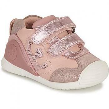 Zapatillas Biomecanics BIOGATEO CASUAL para niña en color rosa