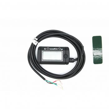 Goandstop ZX-01 Tacómetro de la Motocicleta Medidor de Horas Voltemeter Para Scooter ATV Go carts Minibikes