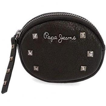 Pepe Jeans Alessia Monedero Negro 10,5x7,5x1,5 cms Piel