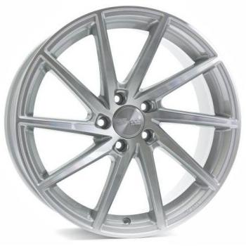 Llanta de Aluminio Brock B37 Plata Cristal Pulido 9x20 ET43 5x114.3