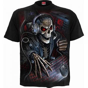 Spiral Kids PC Gamer T-Shirt Black 116/122