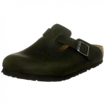 Birkenstock Boston, Unisex Adults' Clogs, Green