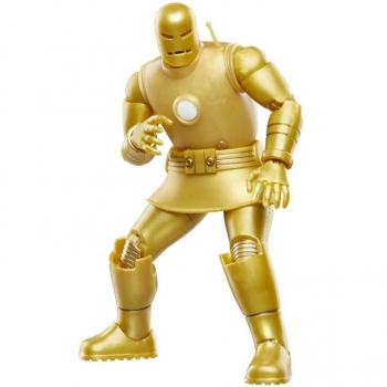 Hasbro Marvel Legends Series Iron Man Action Figure (Model 01-Gold, 15 cm)
