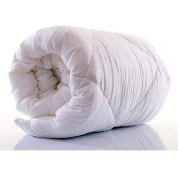 Edredón de Invierno 135 x 200 cm - para Todas Las Estaciones edredones Manta de Dormir Ligera para alérgicos edredón hipoalergénico Blanco