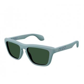 Gucci GG1571S Women's Light Blue Green Sunglasses, 55mm Size