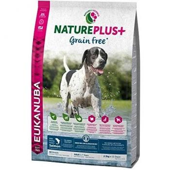 EUKANUBA NaturePlus+ Grain Free Adult All Breeds with Freshly Frozen Salmon [2.3 kg]