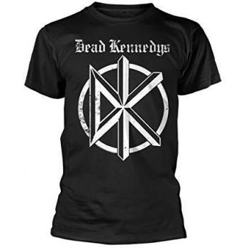 Dead Kennedys Logo T-Shirt Black M, 100% Cotton, Regular