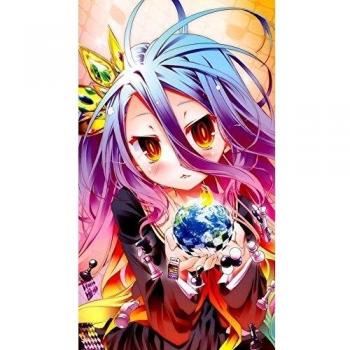 No Game No Life (24x43 inch, 60x107 cm) Silk Poster Seda Cartel PJ15-CBFA
