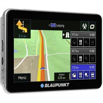 Blaupunkt Travel Pilot UE LMU – Sistema Navegación portátil la clase de Performance – Cortex A7 800 MHz – Procesador de pantalla táctil de color Pantalla – TMC atasco – actualizaciones de mapas de por vida * – 2d/3d Darstellun
