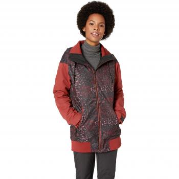 Volcom Meadow Ins W Chaqueta de Snow Black Floral Print