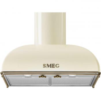 Campana Decorativa Smeg KS59POE2 | 60cm | Crema | Estética Colonial | 3 velocidades | Clase energética B
