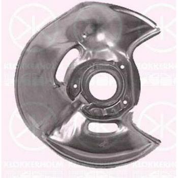 Placa protectora y chapa antisalpicaduras, disco de freno BLIC 6508-03-3526377P Izquierda