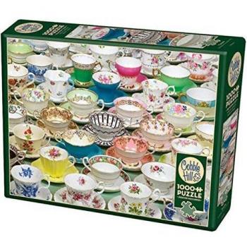 Cobblehill 57101 MO 1000 Teacups Puzzle, Various