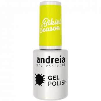 Andreia Gel Polish NºBK6 10,5ml - Esmalte de uñas en gel profesional de larga duración en color amarillo