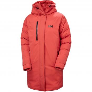 Helly Hansen W Adore Parka - Chaqueta con capucha para mujer en color rojo rosáceo, tamaño L