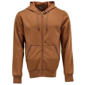 Sudadera con Cremallera Personalizada Mascot 22486 Color Marrón Nueces Talla M