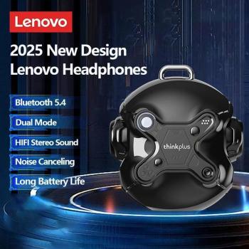Auriculares Inalámbricos Lenovo LP26 TWS Originales Bluetooth V5.4, Baja Latencia, Deportivos, Hi-Fi, Modo Dual, para Juegos, Nuevos, Negros