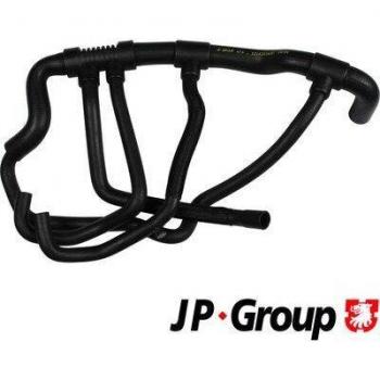 Tubería de radiador JP GROUP 1214303400, tipo: manguera de radiador, material: goma resistente al calor y la presión, compatibilidad con vehículos específicos, diseño optimizado para un flujo eficiente del refrigerante