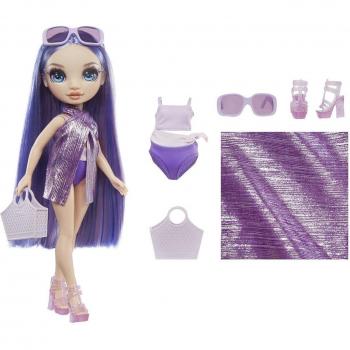 Muñeca Rainbow High Violet Bajo el Sol - Edición Especial de Coleccionista