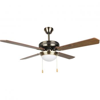 Orbegozo CP20132M - Ventilador de Techo con 4 Aspas y Luz, 132cm, 60W