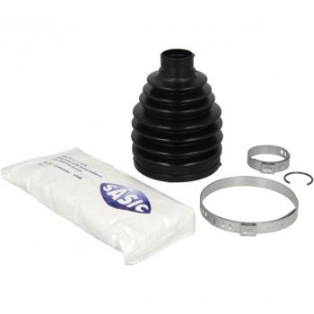 Kit de fuelles para eje de transmisión SASIC 1904041, incluye fuelles de goma resistentes a la abrasión, anillos de sujeción, compatible con diferentes modelos de vehículos y diseñado para una instalación sencilla