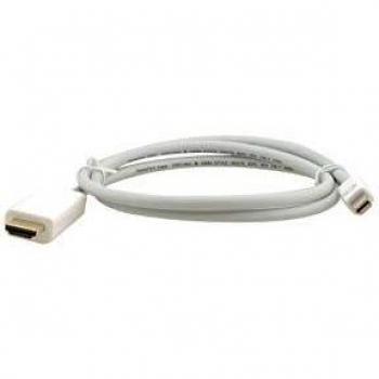 Kramer Electronics C-MDP/HM Mini DisplayPort to HDMI Cable, 7.6 m (25 ft), White