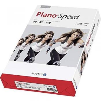 Papyrus Plano Speed A3 (297×420 mm) Blanco - Papel (A3 (297×420 mm), Universal, Blanco, 80 g/m², 2500 hojas)