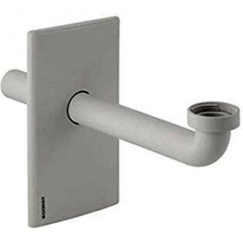 Conjunto Prefabricado Geberit para Lavabo con Trampa de Olor Oculta, Color Blanco Alpes, 115.416.11.1