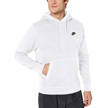 Nike Sportswear Club Fleece Hoodie - White - XS Male