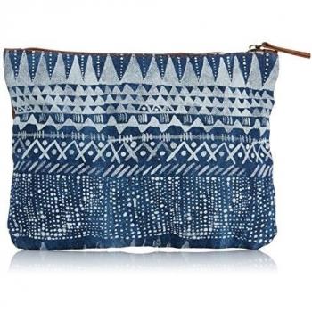 Volcom Thrifty Fun Pouch - Shopper para mujer, color marrón, talla