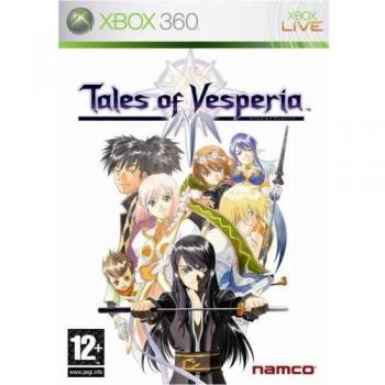 Tales of Vesperia Juego para Consola Microsoft XBOX 360 - RPG, gráficos en alta definición, multijugador, historia épica, personajes profundos, combate en tiempo real, sistema de habilidades y artes