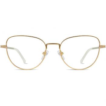 Komono Chloe O1753 Men's Eyeglasses Gold Size 51 - Blue Light Block Available (Frame Only)